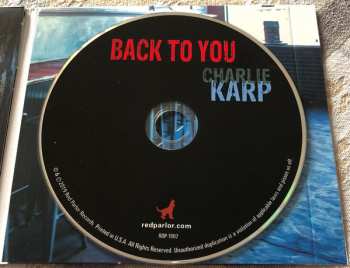 CD Charlie Karp: Back To You