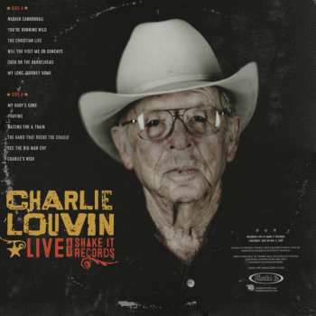LP Charlie Louvin: Live At Shake It Records