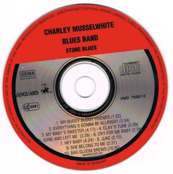 CD Charlie Musselwhite Blues Band: Stone Blues