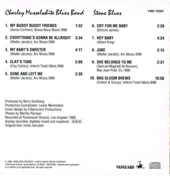 CD Charlie Musselwhite Blues Band: Stone Blues