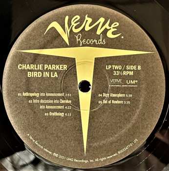 4LP/Doos Charlie Parker: Bird In LA