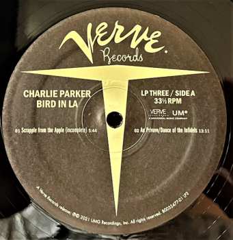 4LP/Doos Charlie Parker: Bird In LA