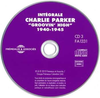 3CD Charlie Parker: Intégrale Charlie Parker Vol. 1 "Groovin' High" 1940 - 1945