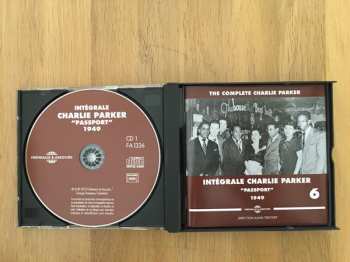 3CD Charlie Parker: The Complete Charlie Parker - Intégrale Charlie Parker Vol. 6 - "Passport" - 1949