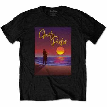 Merch Charlie Parker: T-shirt Purple Sunset