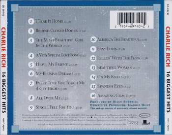 CD Charlie Rich: 16 Biggest Hits