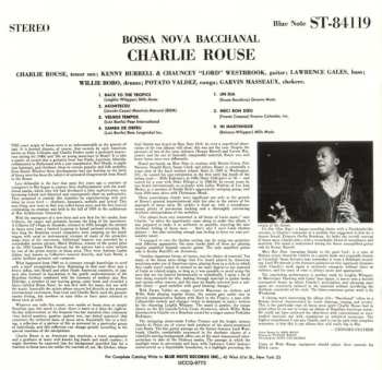 CD Charlie Rouse: Bossa Nova Bacchanal