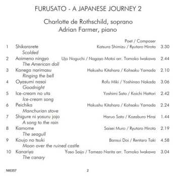 CD Charlotte De Rothschild: Furusato: A Japanese Journey 2