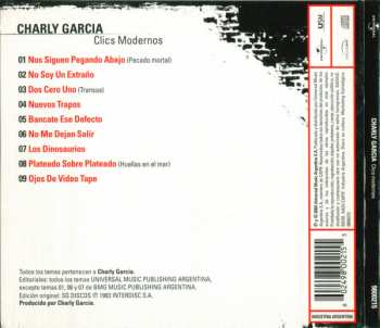 CD Charly Garcia: Clics Modernos DIGI