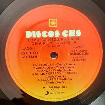 LP Charly Garcia: Como Conseguir Chicas