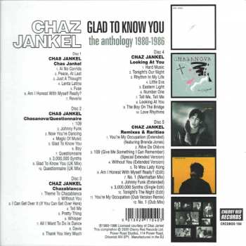 5CD/Doos Chas Jankel: Glad To Know You (The Anthology 1980-1986)