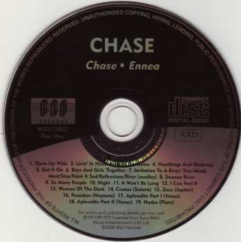 2CD Chase: Chase/Ennea/Pure Music