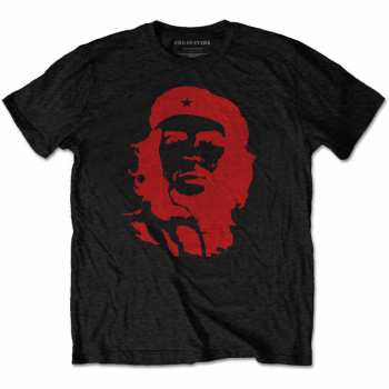 Merch Che Guevara: T-shirt Red On Black 