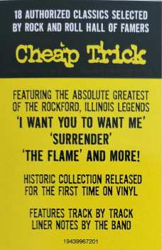 2LP Cheap Trick: Authorized Greatest Hits