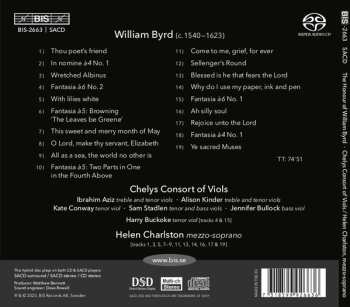 SACD Chelys Consort Of Viols: The Honour Of William Byrd