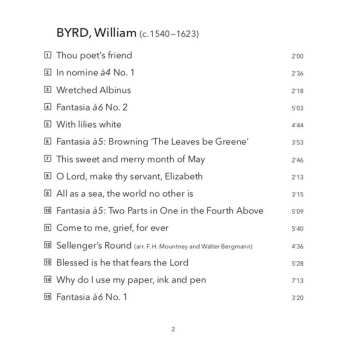 SACD Chelys Consort Of Viols: The Honour Of William Byrd