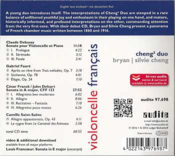 CD Cheng2 Duo: Violoncelle Francais