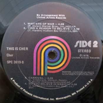 LP Cher: This Is Cher
