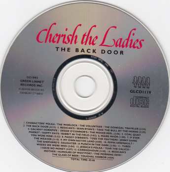 CD Cherish The Ladies: The Back Door