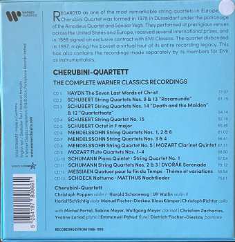 13CD/Doos Cherubini-Quartett: The Complete Warner Classics Recordings