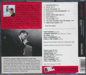 CD Chet Baker: In New York LTD