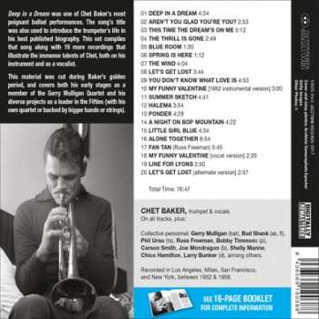 CD Chet Baker: Deep In A Dream