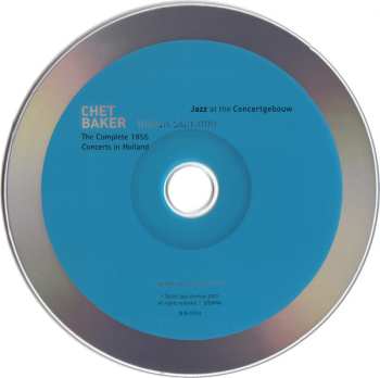 CD Chet Baker: Indian Summer (The Complete 1955 Concerts In Holland)