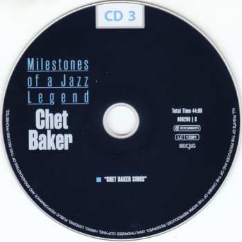 10CD/Doos Chet Baker: Milestones Of A Jazz Legend