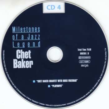 10CD/Doos Chet Baker: Milestones Of A Jazz Legend