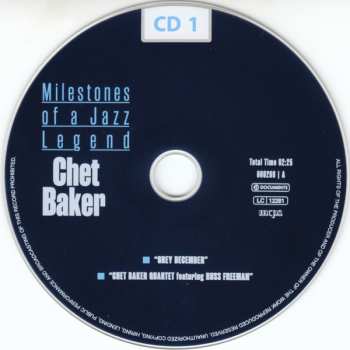 10CD/Doos Chet Baker: Milestones Of A Jazz Legend