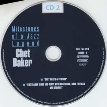 10CD/Doos Chet Baker: Milestones Of A Jazz Legend