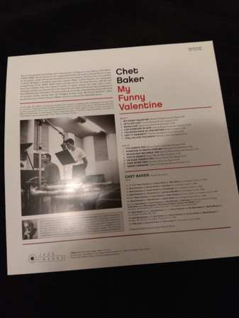 LP Chet Baker: My Funny Valentine LTD