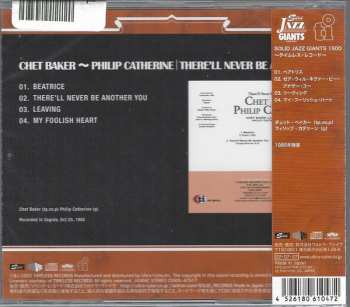 CD Chet Baker: There'll Never Be Another You