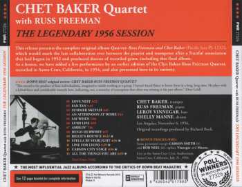CD Chet Baker Quartet: Chet Baker Quartet With Russ Freeman. The Legendary 1956 Session
