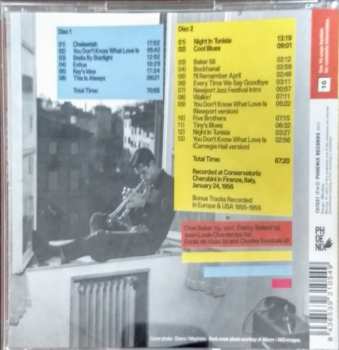 2CD The Chet Baker Quintet: Conservatorio Cherubini (Complete Concert)