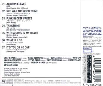 CD Chet Baker: She Was Too Good To Me