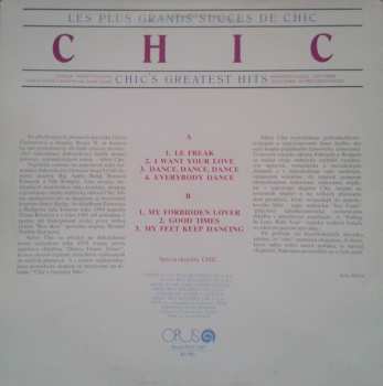 LP Chic: Les Plus Grands Succes De Chic = Chic's Greatest Hits