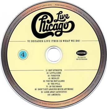 4CD/DVD/Doos Chicago: Live VI Decades Live (This Is What We Do)