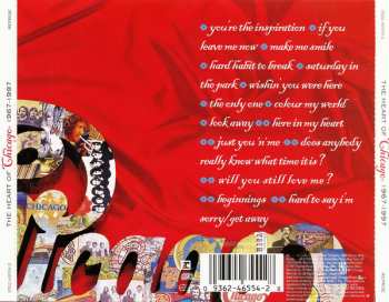 CD Chicago: The Heart Of Chicago 1967-1997