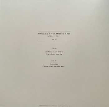 3LP/Doos Chicago: At Carnegie Hall - April 9, 1971 LTD