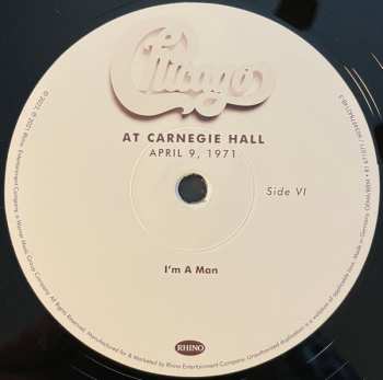 3LP/Doos Chicago: At Carnegie Hall - April 9, 1971 LTD