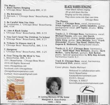 CD Chicago Beau: Black Names Ringing