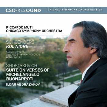 CD Dmitri Shostakovich: Kol Nidre / Suite On Verses Of Michelangelo Buonarroti