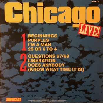LP Chicago: Chicago Live!