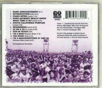 CD Chicago: Texas Pop Festival 1969