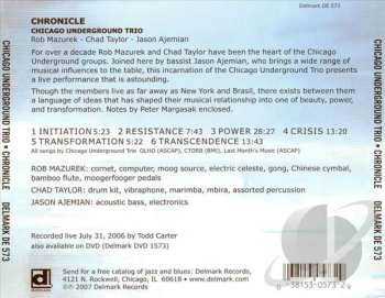 CD Chicago Underground Trio: Chronicle