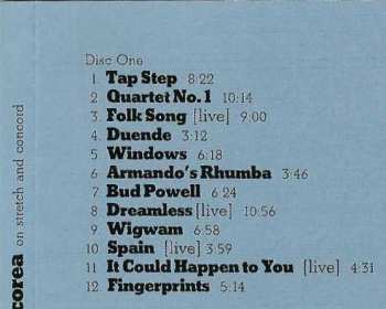 2CD Chick Corea: The Definitive Chick Corea on Stretch and Concord