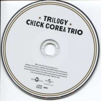 3CD Chick Corea Trio: Trilogy