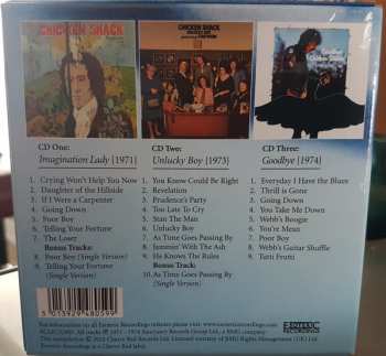 3CD Chicken Shack: Crying Won't Help You Now The Deram Years 1971-1974