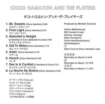 CD Chico Hamilton: Chico Hamilton And The Players LTD